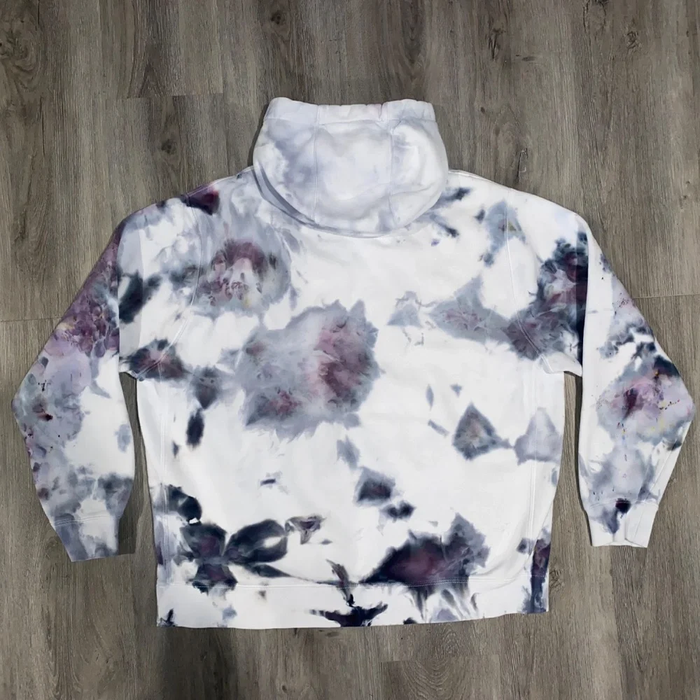 💫 Nike REMXD CUSTOM - Club Fleece Hoodie - XL 💫 - Picture 2 of 5